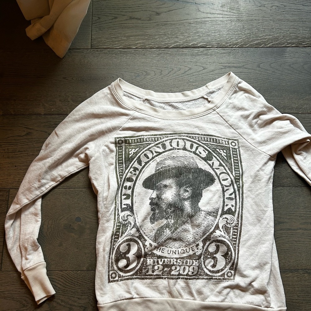 Thelonious Monk: Monk in Italy sweatshirt